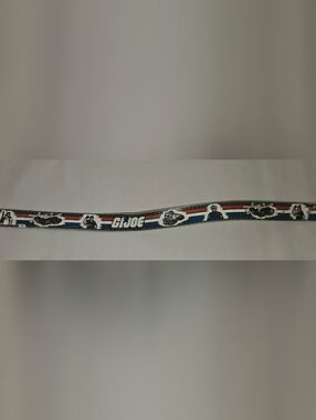 GI Joe By Hasbro & Lee 1987 Vintage Belt Youth 18-22 Genuine Bonded Leather